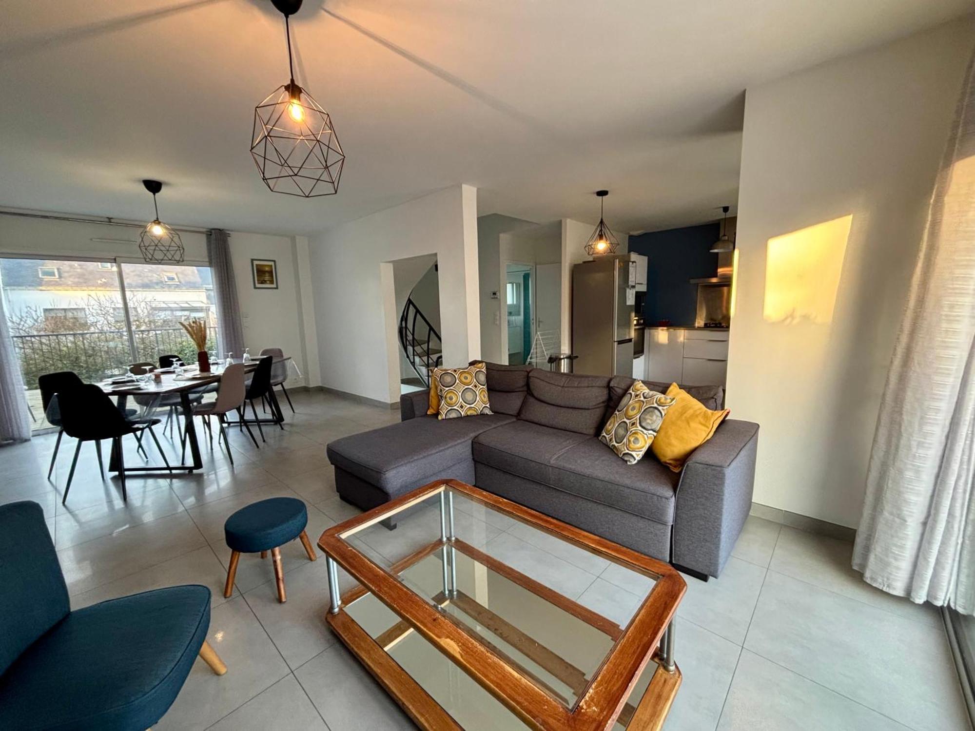Maison contemporaine refaite à neuf - À 50M de l'océan Ploemeur Extérieur photo